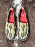 Saguaro Twisted X Slip - On Loafer - Dust & Cactus Print - Women's Shoes - Twisted X - Bronco Western Supply Co.
