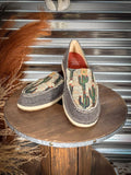 Saguaro Twisted X Slip - On Loafer - Dust & Cactus Print - Women's Shoes - Twisted X - Bronco Western Supply Co.