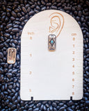 Sally Stud Fashion Earrings - Jewelry - Blue Tortoise - Bronco Western Supply Co.