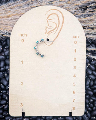 Sam Turquoise Hoop Earrings – Jewelry from Bronco Western Supply Co.
