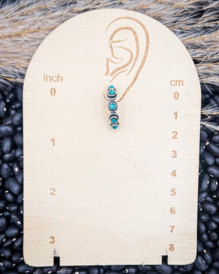 Sam Turquoise Hoop Earrings – Jewelry from Bronco Western Supply Co.