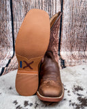 Sandi Twisted X Women's 11" Tech X Boot - Brown and Tobacco - Women's Boots - Twisted X - Bronco Western Supply Co.