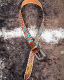 Savanna Bloom Leather Belt - Accessories - American Darling - Bronco Western Supply Co.