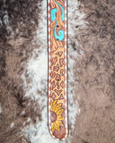 Savanna Bloom Leather Belt - Accessories - American Darling - Bronco Western Supply Co.