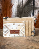 Savannah Aztec Card Holder in Khaki by Wrangler - Purses & Wallets - Montana West - Bronco Western Supply Co.