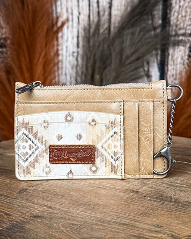 Savannah Aztec Card Holder in Khaki by Wrangler - Purses & Wallets - Montana West - Bronco Western Supply Co.