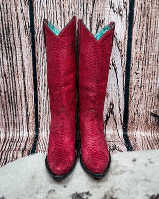 Scarlet Viper Corral Boots – Women's Boots from Bronco Western Supply Co.