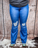Shannon Flare Jeans - Indigo - Apparel - Denim Zone USA - Bronco Western Supply Co.