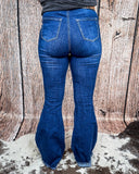 Shannon Flare Jeans - Midnight - Apparel - Denim Zone USA - Bronco Western Supply Co.