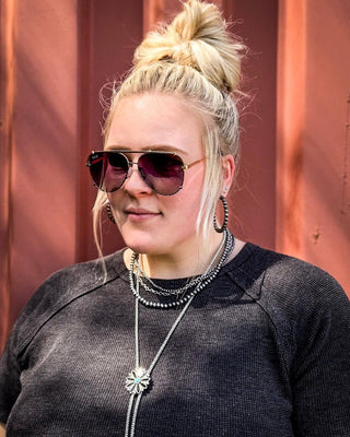Shay Tangle - Free Polarized Oversized Sunglasses – Accessories from Bronco Western Supply Co.