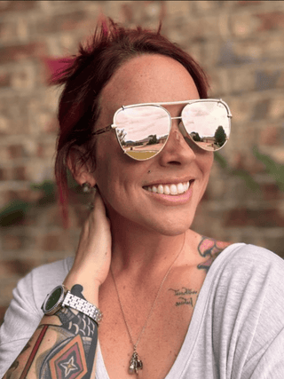 Shay Tangle - Free Polarized Oversized Sunglasses – Accessories from Bronco Western Supply Co.