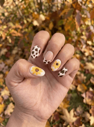 Short Oval Western Press-On Nails – Press-on Nails from Bronco Western Supply Co.