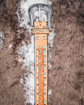 Sierra Mesa Leather Belt – Accessories from Bronco Western Supply Co.