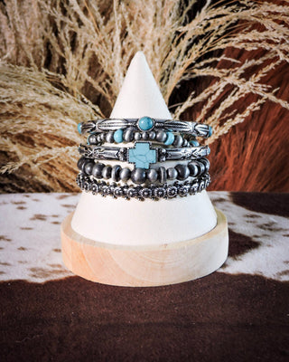 Sierra Stackable Fashion Stretch Bracelet – Jewelry from Bronco Western Supply Co.