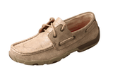 Sierra Twisted X Boat Shoe Driving Moc - Dusty Tan & Snake Print - Women's Shoes - Twisted X - Bronco Western Supply Co.