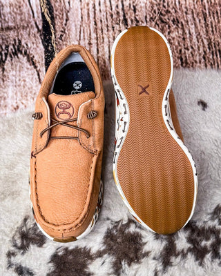 Sierra Twisted X Feather X Slip - On Shoe - Carmel and Multi – Women's Shoes from Bronco Western Supply Co.