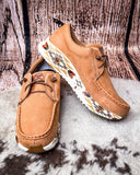 Sierra Twisted X Feather X Slip - On Shoe - Carmel and Multi - Women's Shoes - Twisted X - Bronco Western Supply Co.
