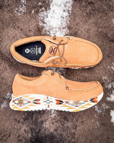 Sierra Twisted X Feather X Slip - On Shoe - Carmel and Multi - Women's Shoes - Twisted X - Bronco Western Supply Co.