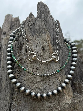 Sierra Verde Turquoise Heishi Necklace – Jewelry from Bronco Western Supply Co.