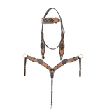 Signature Western Breast Collar and Headstall - Pieces Sold Separate - Horse Tack - Rafter T Ranch Co. - Bronco Western Supply Co.
