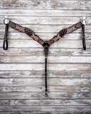 Signature Western Breast Collar and Headstall - Pieces Sold Separate - Horse Tack - Rafter T Ranch Co. - Bronco Western Supply Co.