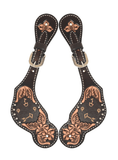Signature Western Ladies Spur Straps - Spur Straps - Rafter T Ranch Co. - Bronco Western Supply Co.