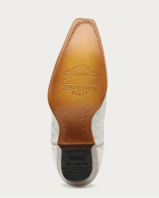 Silver Muse Hair On Snip Toe Boots in Bone by Corral Boots – Women's Boots from Bronco Western Supply Co.
