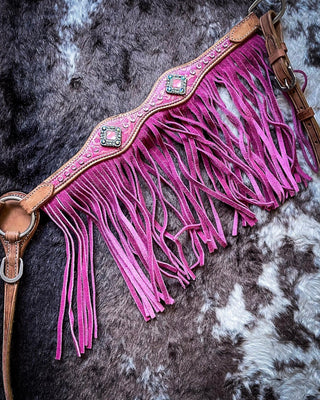 Silver Royal Azalea Breastcollar – Breast Collars from Bronco Western Supply Co.