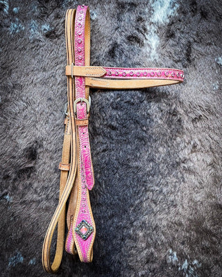 Silver Royal Azalea Browband Headstall – Headstalls & Accessories from Bronco Western Supply Co.
