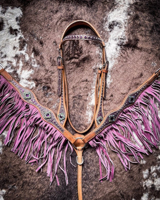 Silver Royal Sweet Pea Breast Collar - Breast Collars - Tough 1 - Bronco Western Supply Co.