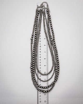 Silver Saloon Layered Necklace – Jewelry from Bronco Western Supply Co.