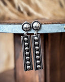 Silver Spur Fashion Bar Earrings - Jewelry - Blue Tortoise - Bronco Western Supply Co.