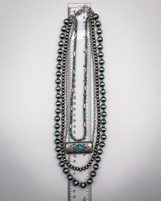 Silverton Ridge Layered Pearl Necklace – Jewelry from Bronco Western Supply Co.