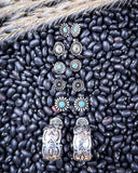 Sky and Stone Stud Fashion Earring Set - Jewelry - Blue Tortoise - Bronco Western Supply Co.