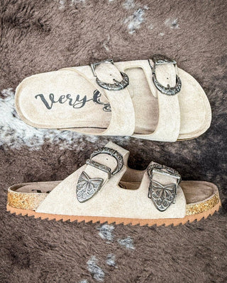 Skye Sandal in Taupe by Very G – Women's Shoes from Bronco Western Supply Co.