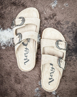 Skye Sandal in Taupe by Very G – Women's Shoes from Bronco Western Supply Co.