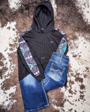 Smoke Signal Aztec Hoodie - Apparel - Lucky & Blessed - Bronco Western Supply Co.