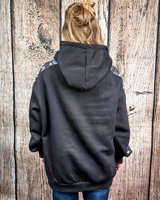 Smoke Signal Aztec Hoodie – Apparel from Bronco Western Supply Co.