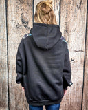 Smoke Signal Aztec Hoodie - Apparel - Lucky & Blessed - Bronco Western Supply Co.