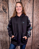 Smoke Signal Aztec Hoodie - Apparel - Lucky & Blessed - Bronco Western Supply Co.