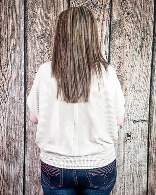 Sonora Flow Ribbed Batwing Top in Ash Mocha – Apparel from Bronco Western Supply Co.