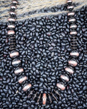 Sophie Navajo Pearl Fashion Necklace - Copper - Jewelry - Blue Tortoise - Bronco Western Supply Co.