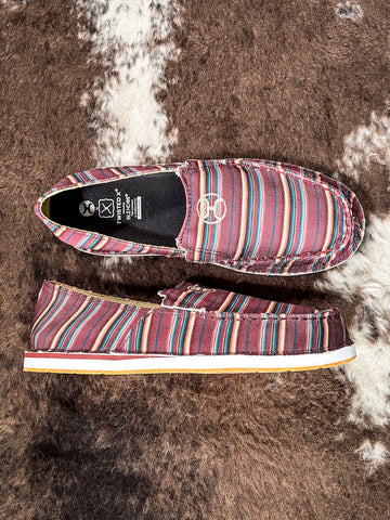 Sophie Twisted X Hooey Slip - On - Mauve Serape - Women's Shoes - Twisted X - Bronco Western Supply Co.