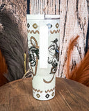 Spurred On – 40oz Rodeo Tumbler with Handle - Gift Items - Lucky & Blessed - Bronco Western Supply Co.