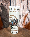 Spurred On – 40oz Rodeo Tumbler with Handle - Gift Items - Lucky & Blessed - Bronco Western Supply Co.