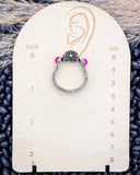 Star Stirrup Fashion Stud Earrings - Pink - Jewelry - Blue Tortoise - Bronco Western Supply Co.