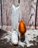 Starlita in White Crystal Corral Boot - Women's Boots - Corral Boots - Bronco Western Supply Co.
