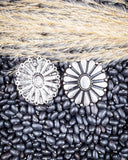 Steel Petal Fashion Stud Earring - Jewelry - Blue Tortoise - Bronco Western Supply Co.