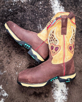 Steel Truce Safety Toe Corral Boot – Women's Boots from Bronco Western Supply Co.