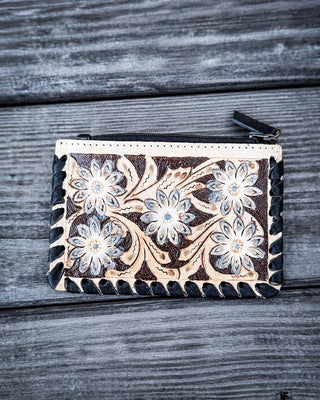 Stella Tooled Leather Pouch by Countryside Co. – Purses & Wallets from Bronco Western Supply Co.